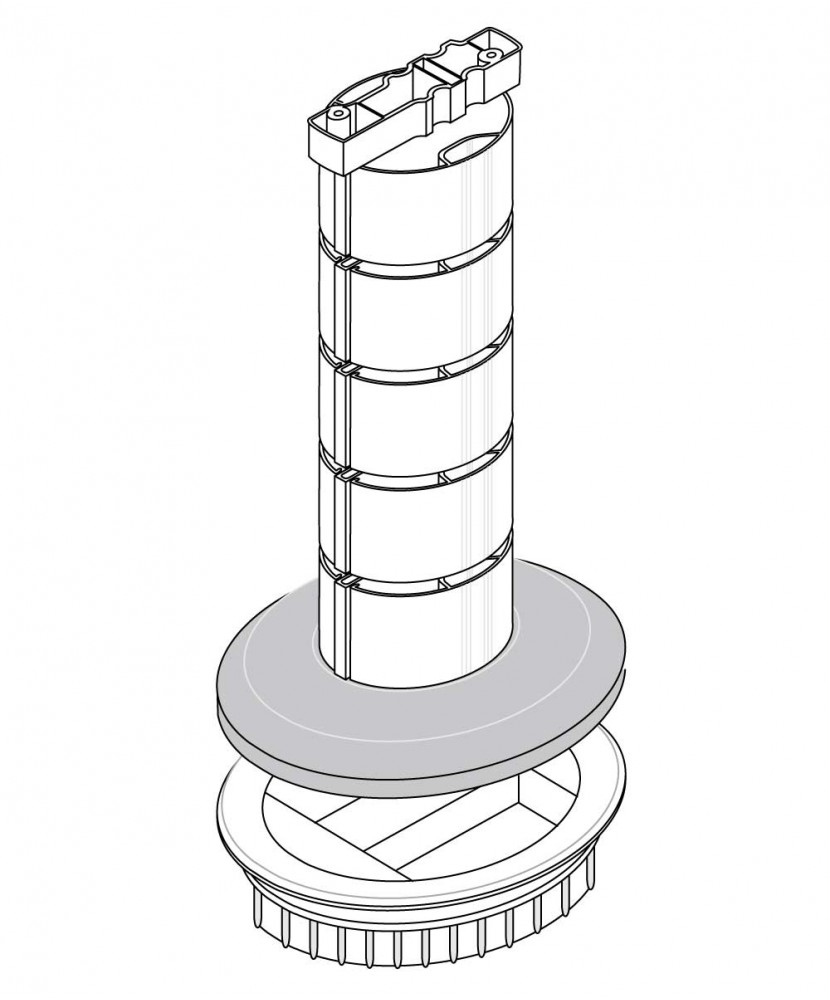 UMB100FC Umbilical Column With Floor Connector