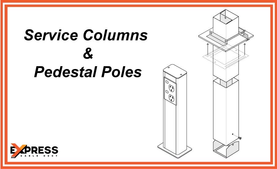 Service Columns & Pedestal Poles